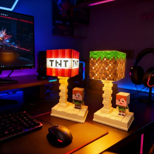 블레오 무선 벽돌 무드등