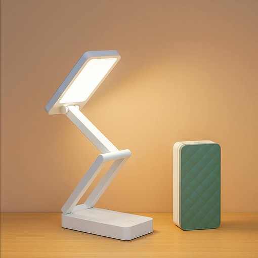 리와트 휴대용 접이식 LED 스탠드 대용량배터리 블루라이트 차단 공부등 독서등 LC1253