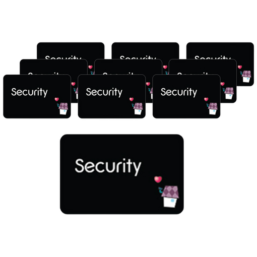 도어락 출입 태그 직접등록 RFID 스티커 메탈 태그, 10개, 스티커 메탈 태그B 10개 No.100T