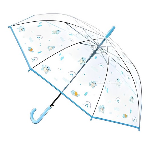 포켓몬스터 60 무지개 장우산 LUPMU80001 꼬부기