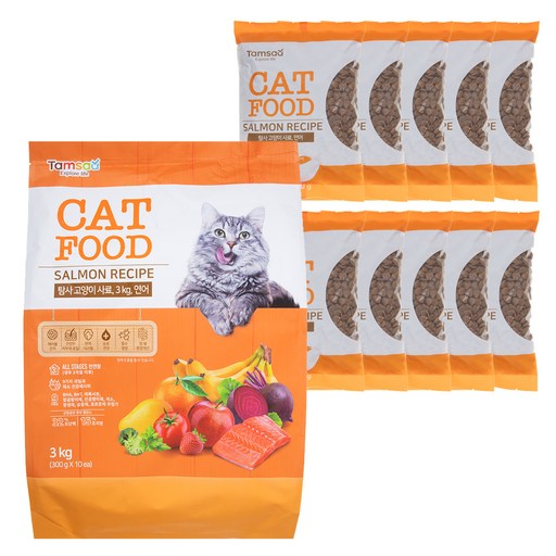 탐사 고양이 사료 연어로 사랑하는 고양이에게 최고의 영양을 선물하세요