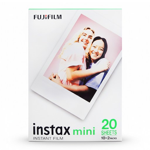 FUJIFILM 富士 instax MINI拍立得空白底片 20張, 1盒, Instax Mini