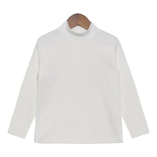 유라비 남녀공용 모크 하이넥 티셔츠 스타일리시한 커플룩을 완성하세요