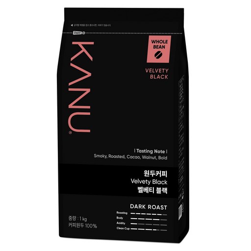 카누 벨베티 블랙 원두커피