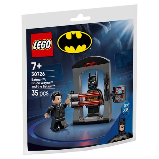 LEGO 30726 蜘蛛人系列 蝙蝠俠：布魯斯·韋恩與蝙蝠裝, 1套