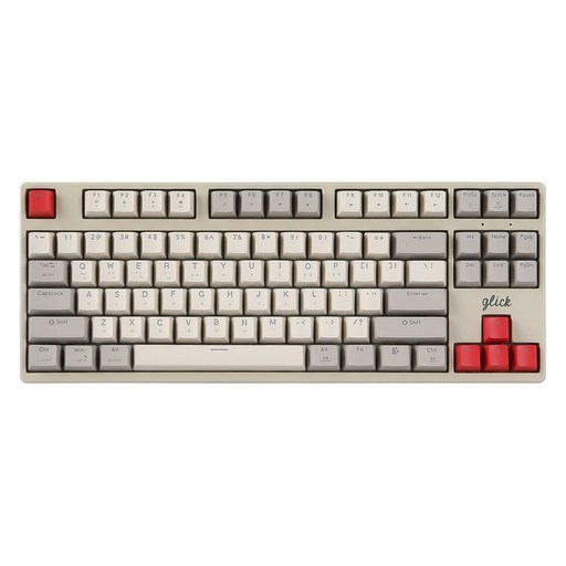 지클릭커 슈퍼히어로 저소음 풀 윤활 무선 블루투스 기계식 키보드