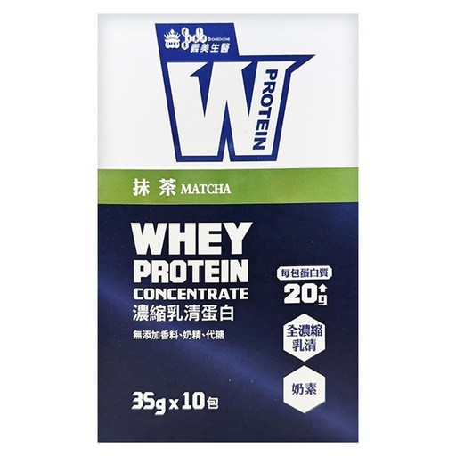 義美生醫 W PROTEIN乳清蛋白飲 抹茶, 350g, 1盒