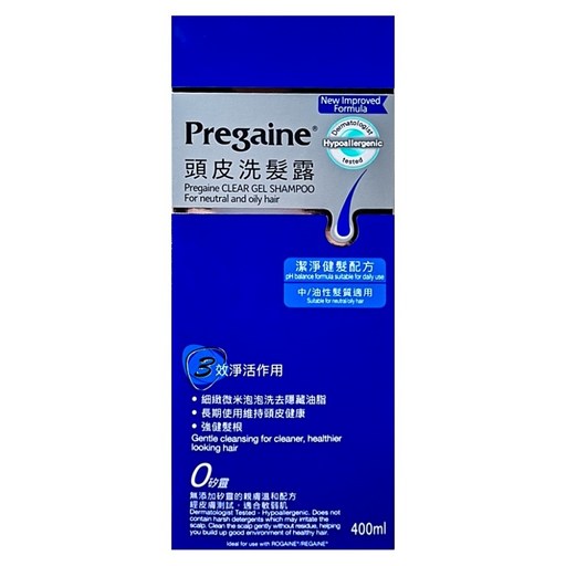 落建 頭皮洗髮露 潔淨健髮配方 中/油性髮質適用, 400ml, 1瓶