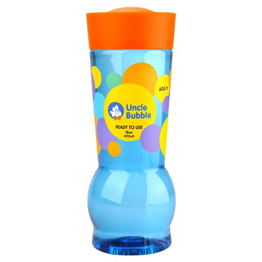 Uncle Bubble 安可堡 泡泡瓶 七彩連續泡泡水, 1瓶