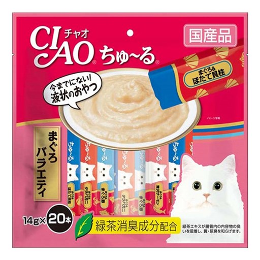이나바 고양이 챠오츄르 버라이어티 간식