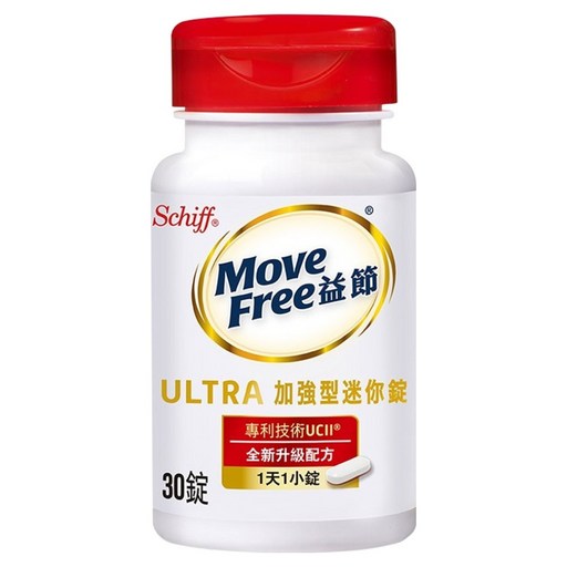 Move Free 益節 加強型迷你錠, 30顆, 0.3g, 1罐