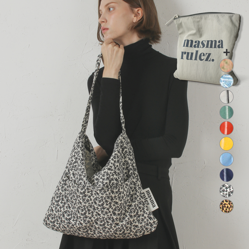 마스마룰즈 남녀공용 래빗에코백 + 파우치 세트