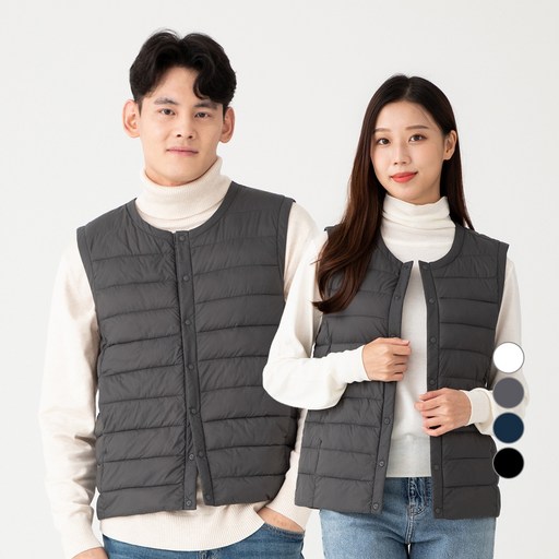 CARET 男女通用輕量鋪棉背心