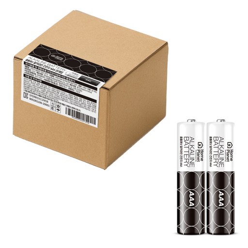 홈플래닛 알카라인 AAA건전지