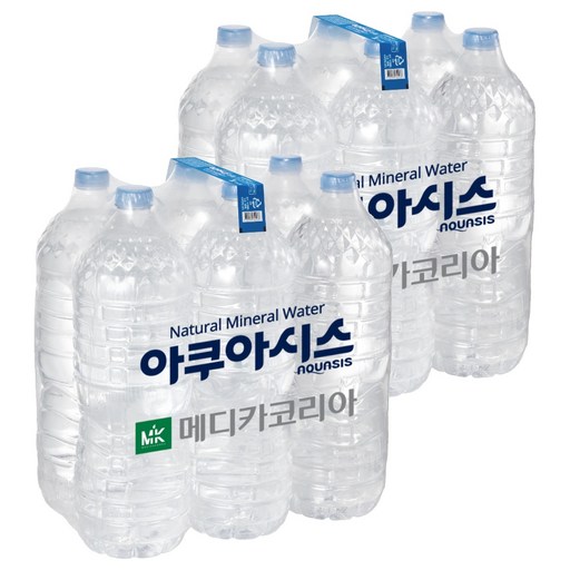 아쿠아시스 먹는샘물 무라벨