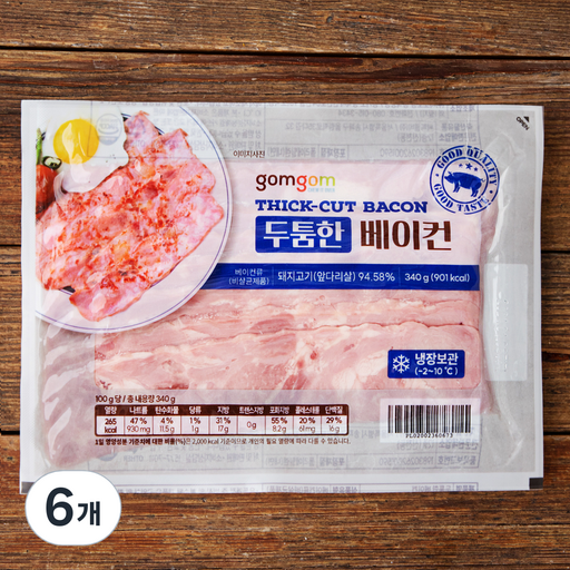 [로켓프레시] 곰곰 두툼한 베이컨