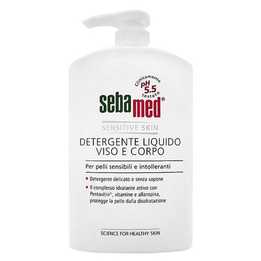 sebamed 施巴 pH5.5 潔膚露 附壓頭 (平行輸入), 1瓶, 1L