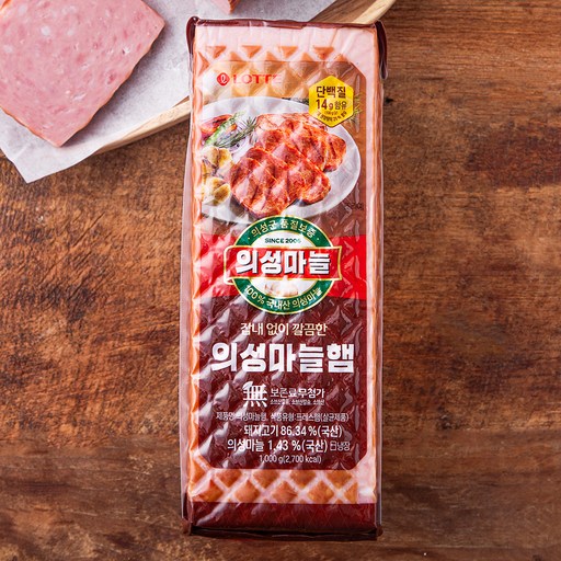 [로켓프레시] 롯데 의성마늘햄