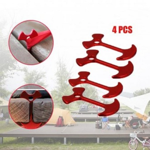[가성비 최고]4PCS 페그 텐트 캠핑 타프 YS21MA01
