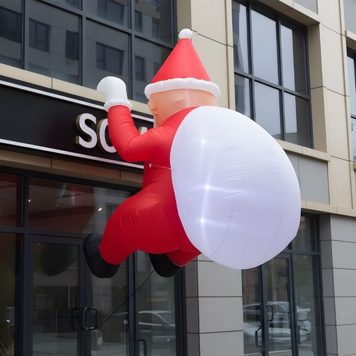 크리스마스 장식 대형 산타 풍선 눈사람 인형 성탄절 산타클로스 소품