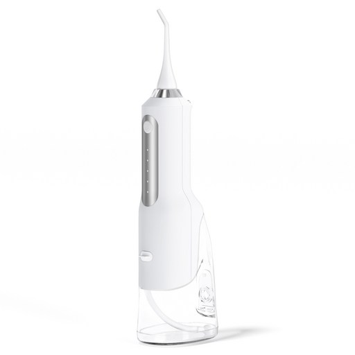 초강력 휴대용 무선 구강세정기 IPX7 방수 5단계 세정모드5개 노즐팁 포함