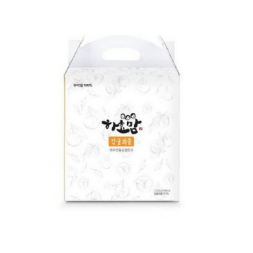 하효맘 제주 감귤과즐 선물세트, 1200g, 4개