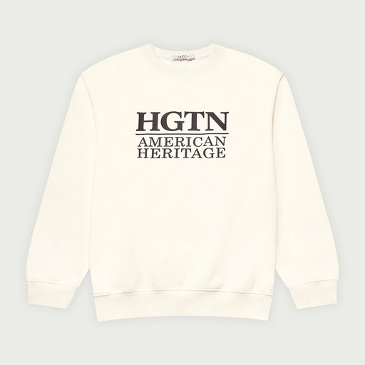 행텐 공용 지금부터 입기좋은 백 브러쉬 스몰 앤 빅로고 기모 라운드 맨투맨 상세설명참조 뉴코아울산성남