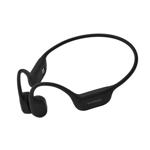 평생 AS 볼티움 블루투스 무선 골전도 이어폰 아쿠아본X VTUX900, 팬텀 블랙
