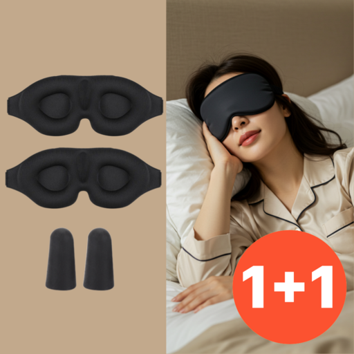 이나핏 암막 수면안대 고급 3D 눈가리개 1+1 눈을 편안히 가려주는 최고 품질!