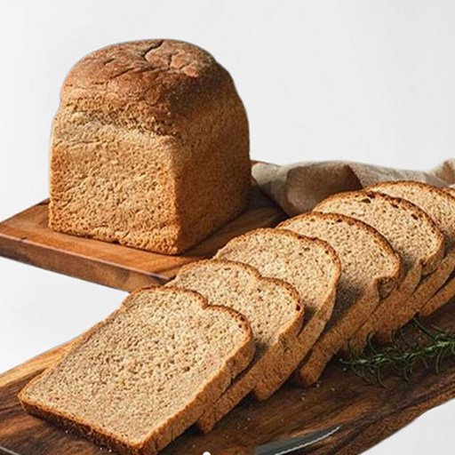 통밀100 백프로 통밀빵 통밀식빵 식사빵 저당 저염 비건, 629g, 1개