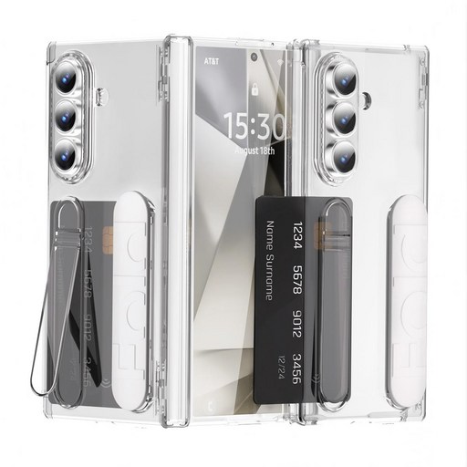 HEZO헤조 갤럭시 Z 폴드 카드수납 힌지보호 거치대 멀티 케이스