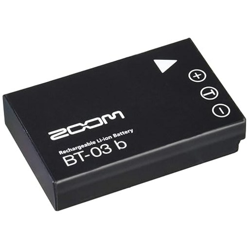 ZOOM 줌 Q8용 충전식 리튬 이온 BT-03b