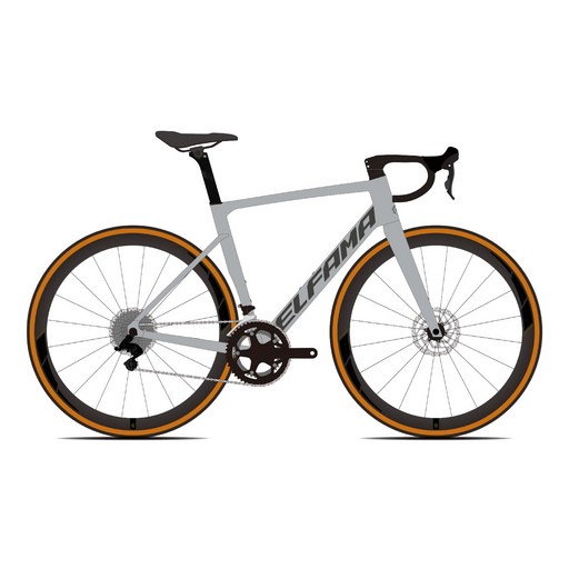 엘파마 에포카1 2세대 클라리스 16단 입문용 로드 자전거 사이클, 메테오라이트블랙, 1개