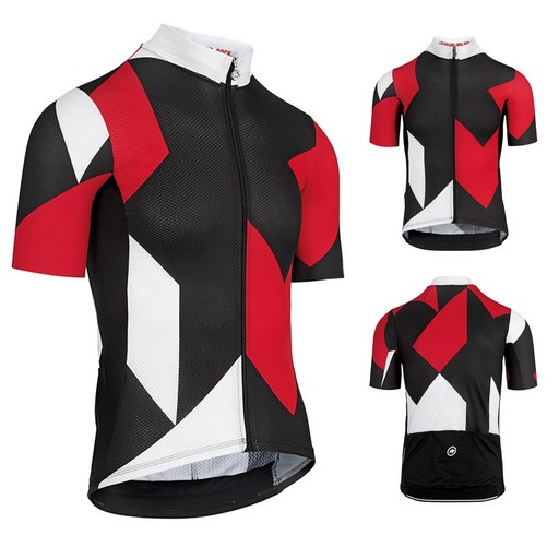 아소스 라이딩 져지 패스트레인 락 반팔저지 자전거의류 레드