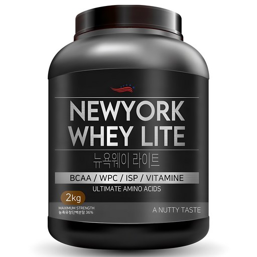 뉴욕웨이 라이트 초코 곡물맛 2000g 단백질보충제 단백질쉐이크 프로틴 강화된 맛과 영양으로 완성된 건강한 선택