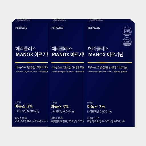 헤라클레스 마녹스 아르기닌 1박스 15포