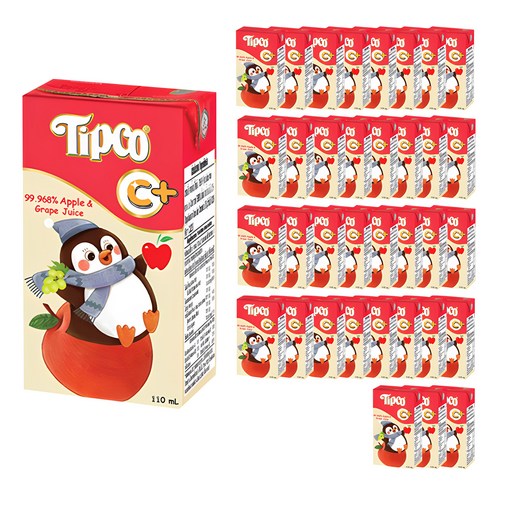 팁코 애플 앤 그레이프 주스