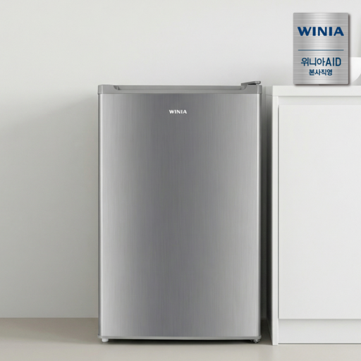위니아 122리터 1도어 냉장고 RAE112TW1MT9 일반 원룸 가정용 사무실 오피스텔