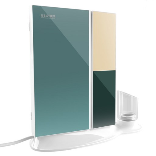 유토렉스 퍼펙트케어 그리드 컬렉션 UVC 히팅 칫솔살균기 스탠드벽걸이형