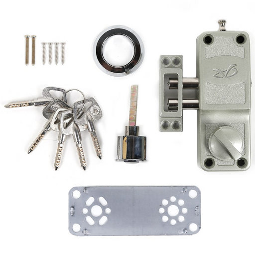 샷시문 보조키 보급형 도어락현관문열쇠키, 단일 색상, 1개