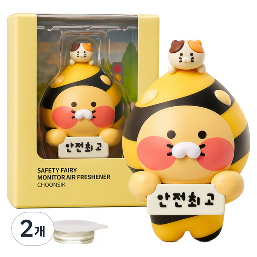 카카오프렌즈 안전요정 차량용 모니터 방향제 네비게이션 디퓨져