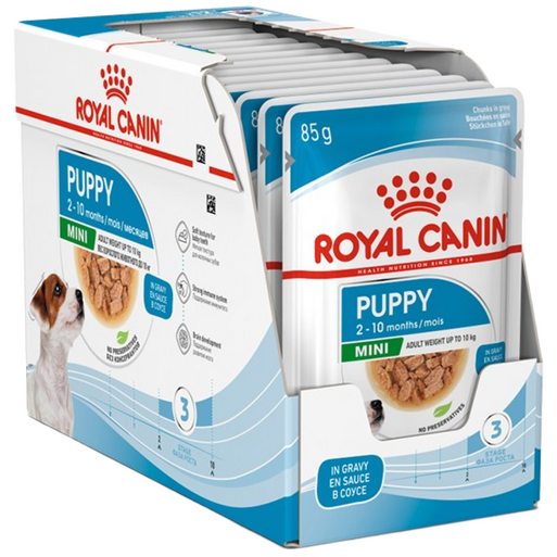 로얄캐닌 강아지 습식사료 미니 퍼피 파우치