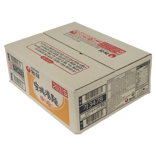 농심 안성탕면 125g