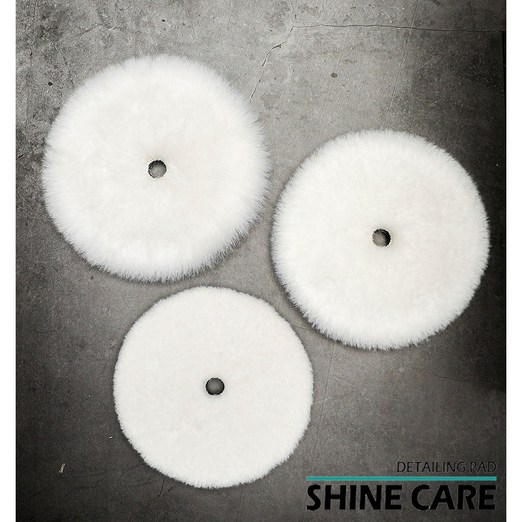 샤인케어 세트 자동차 광택 양모 패드 세차 차량용 컴파운드 폴리싱