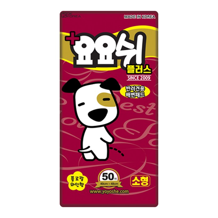 요요쉬 강아지 배변패드 플로랄와인향