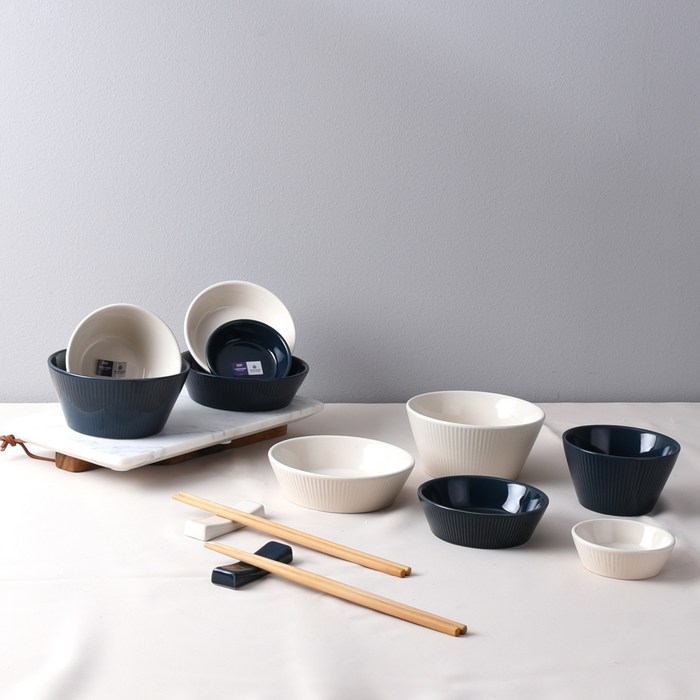 크라운포드 2인 식기세트 14p