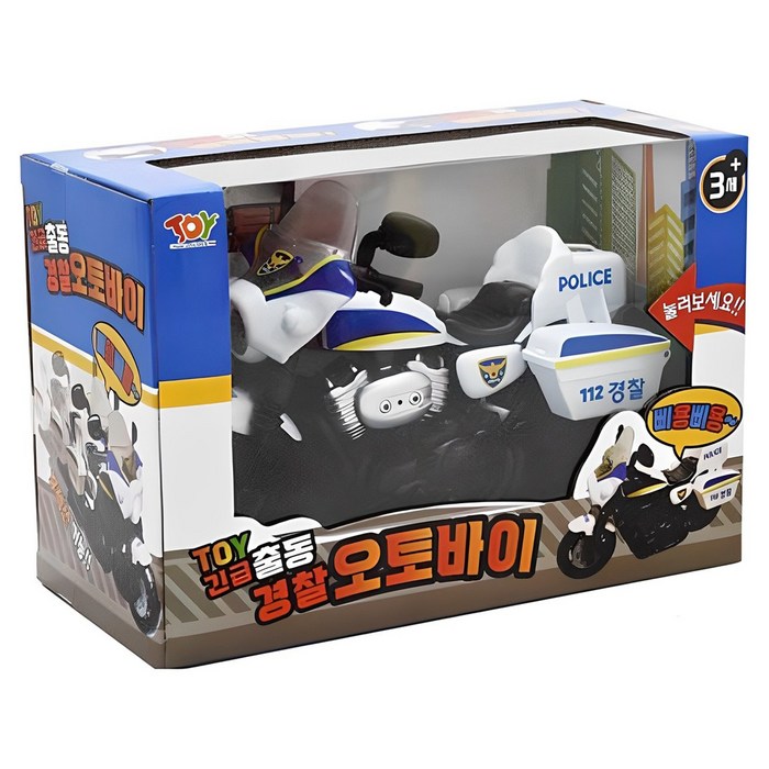 XPY 토이앤토이 TOY 긴급출동 경찰 오토바이 장난감, 혼합색상, 1개 XPY 토이앤토이 TOY 긴급출동 경찰 오토바이 장난감, 혼합색상, 1개