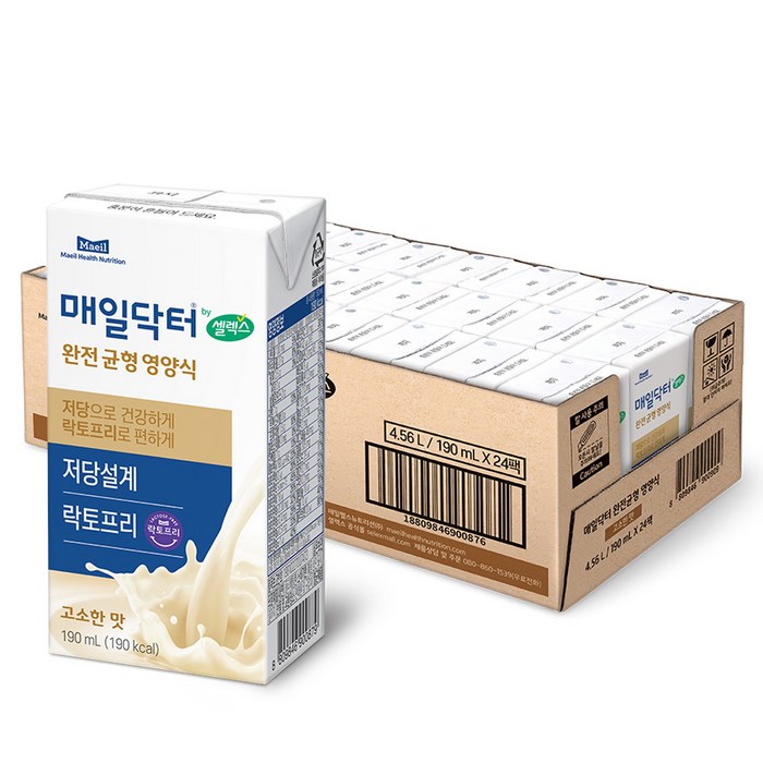 매일닥터 by셀렉스 완전균형영양식 고소한 맛