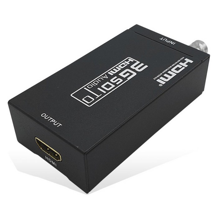 랜스타 SDI TO HDMI 컨버터 8채널 48kHz 1080P 지원, LSSD2HD, 1개