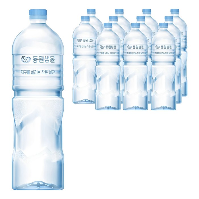 동원샘물 무라벨